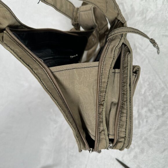 Baggallini Crossbody Bag Women Organizer Bag Pocket Zip Closure Adjustable Strap - Picture 8 of 12